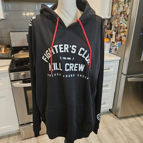 Kill Crew Black Hoodie for Men - Picture 2 of 5